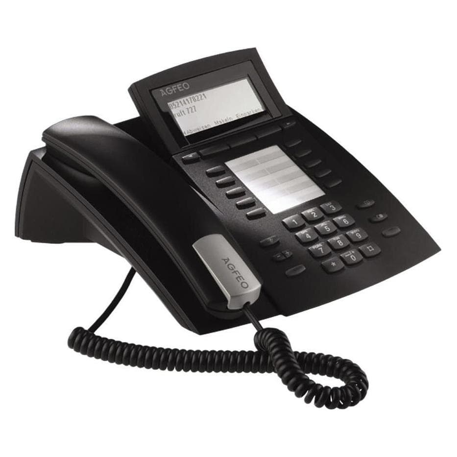 Agfeo ST 42 zwart, Telefoon, Zwart