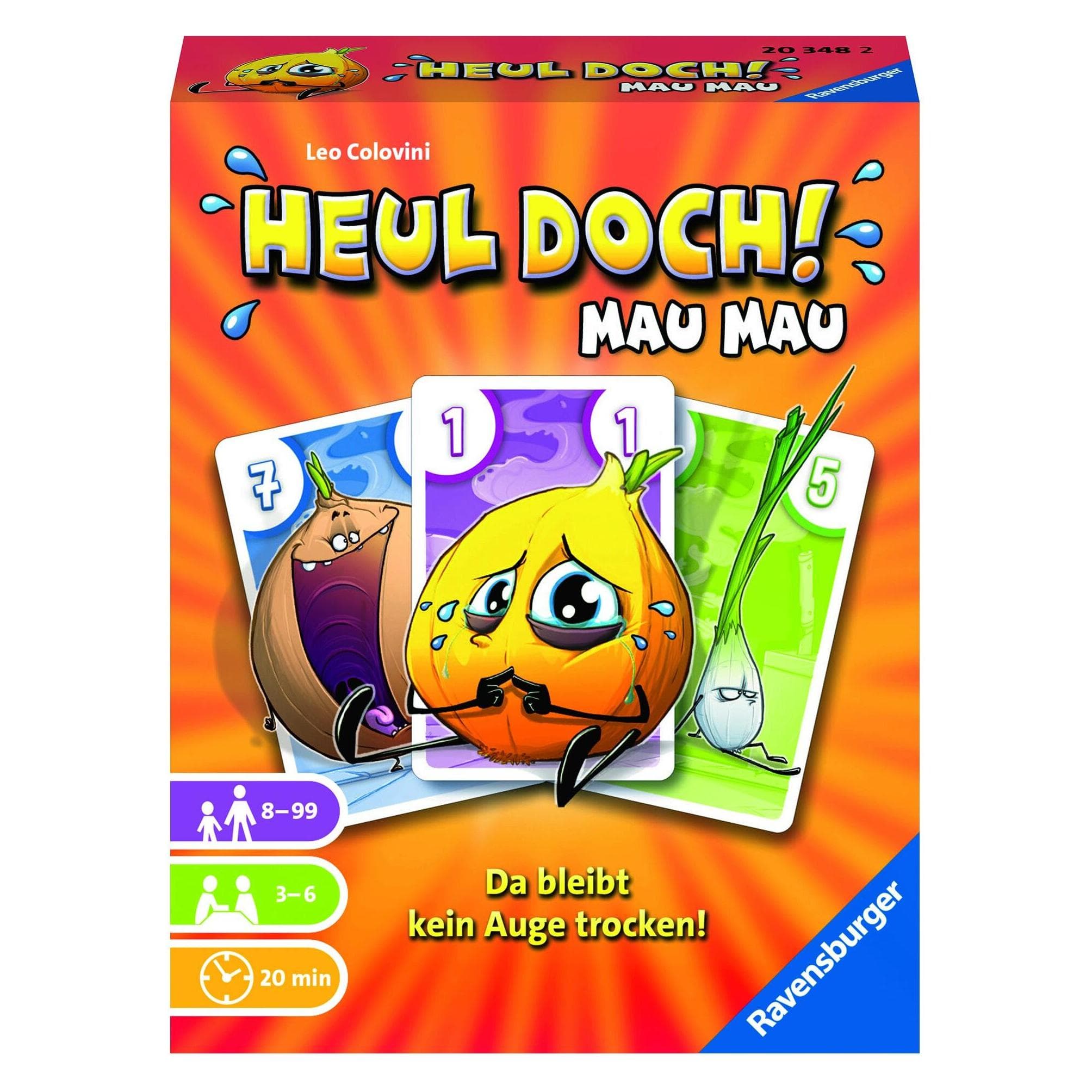 Ravensburger Heul doch Mau Mau (Duits, 3 - 6 Spelers)