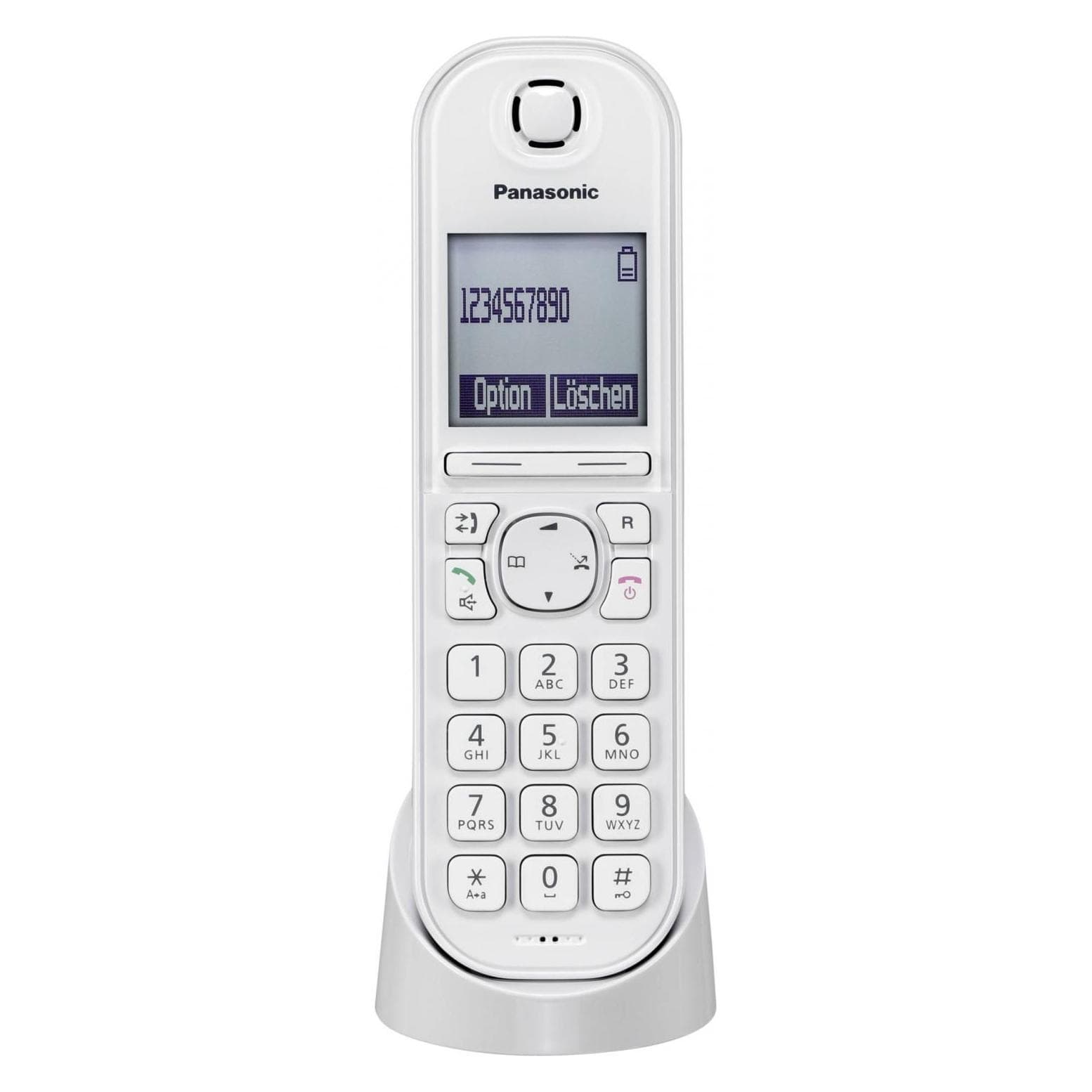 Panasonic KX-TGQ200GW, Telefoon, Wit