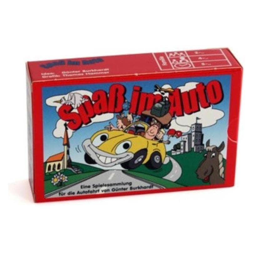 Adlung-Spiele ADL31028 - Plezier in de auto - Kaartspel (GB, DE, FR, IT), voor 1+ spelers, leeftijd 4+. (Frans, 1 - 2 Spelers)
