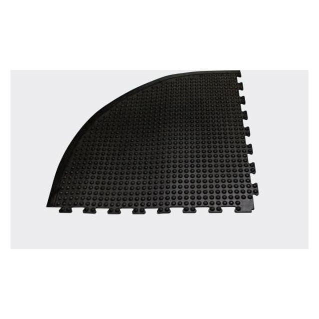 Miltex, Beschermende matten, Anti-vermoeidheidsmat YOGA DOME, zwart genopt (90 x 90 cm)
