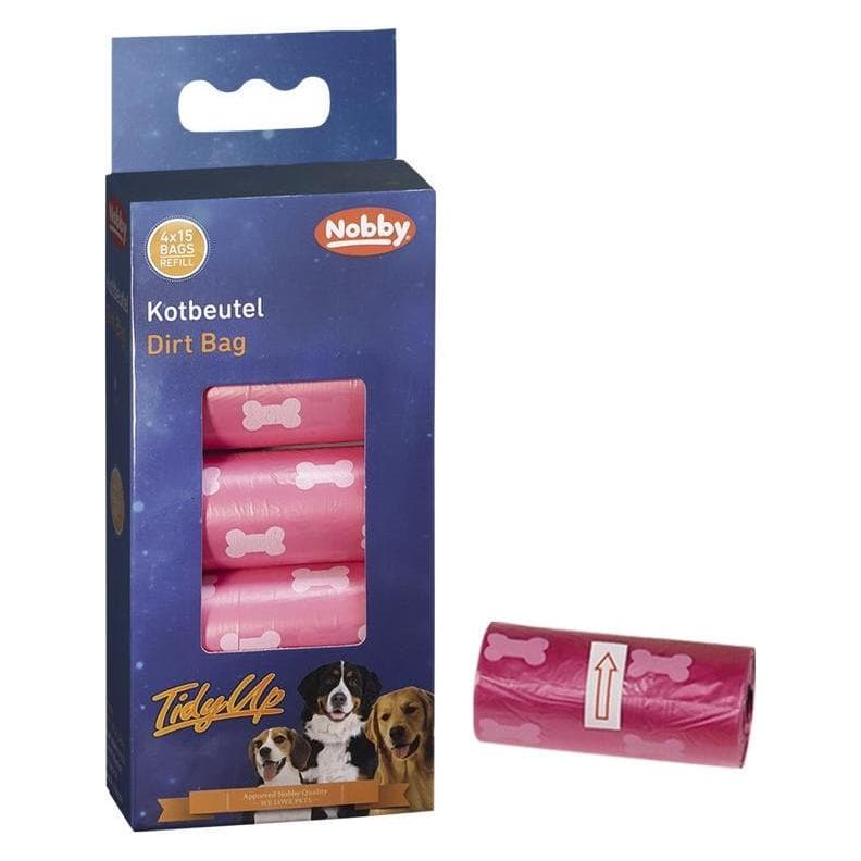Nobby TidyUp poepzakje met botdruk (Hond), Dierhygiëne