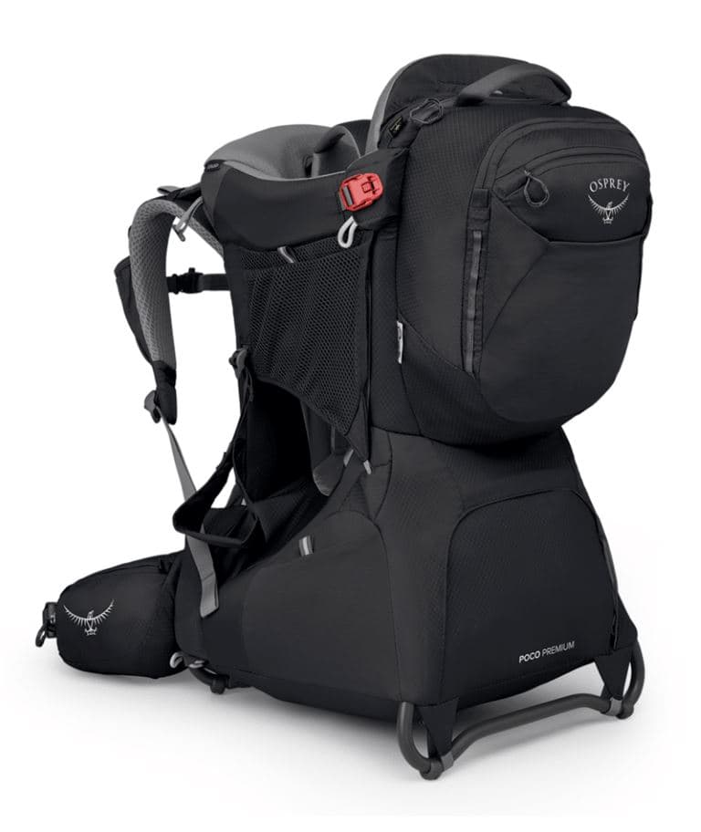 Poco Child Carrier Premium Kinderdrager Black 36L