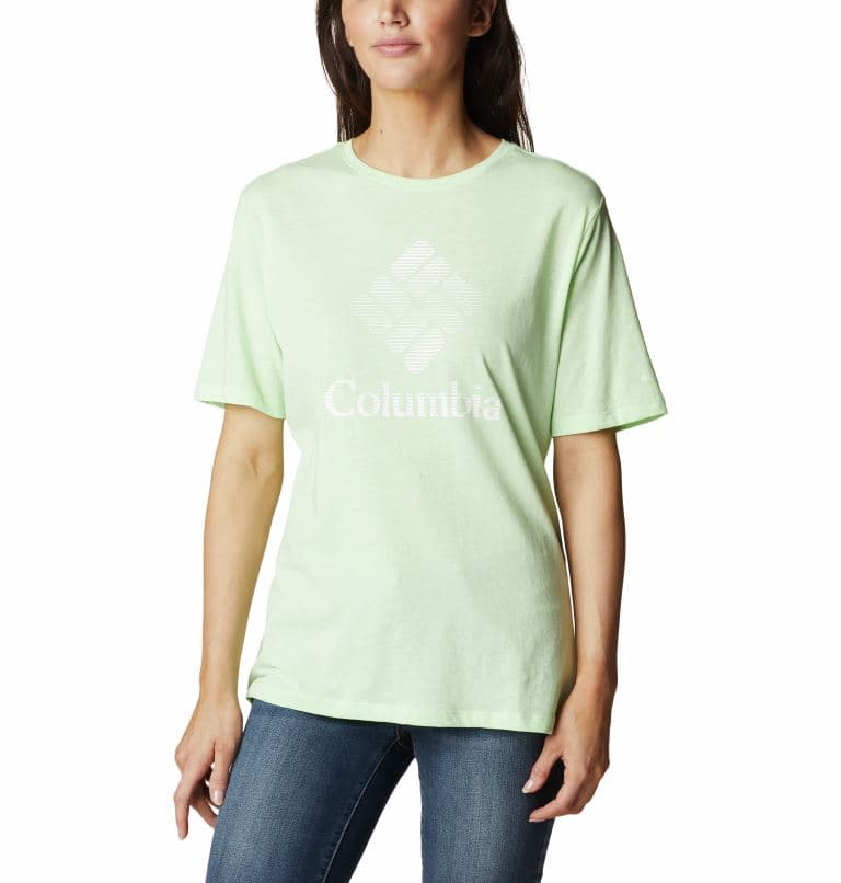 Bluebird Day™ T-Shirt décontracté à col ras du cou Ladies Python Green M