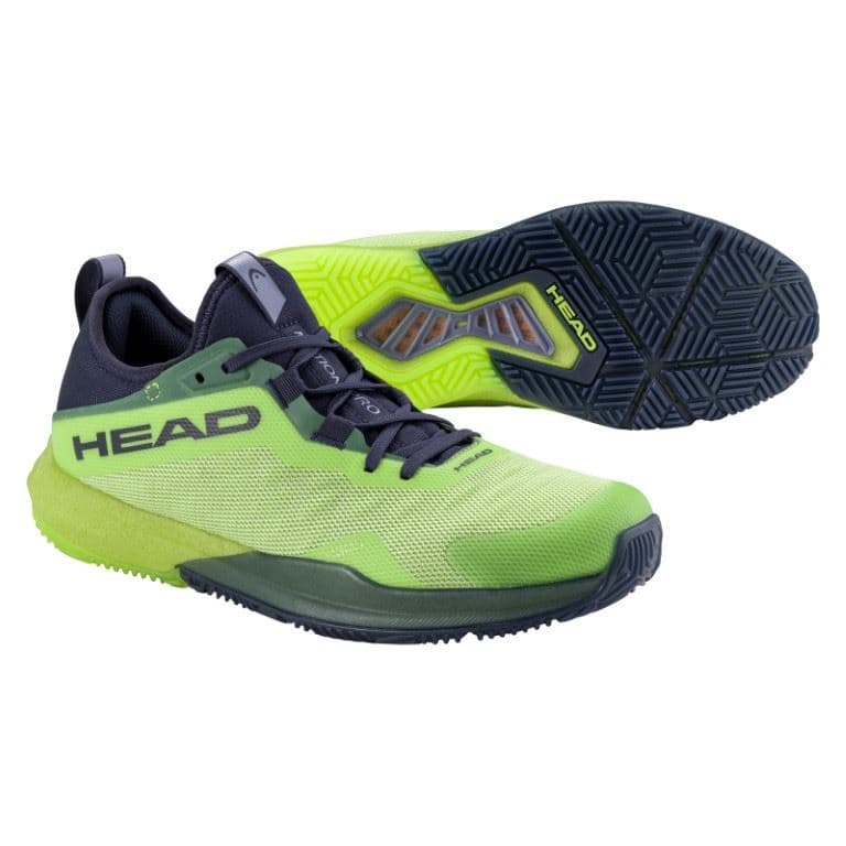 Motion Pro Padel Tennisschoen Heren Lime/Navy 11
