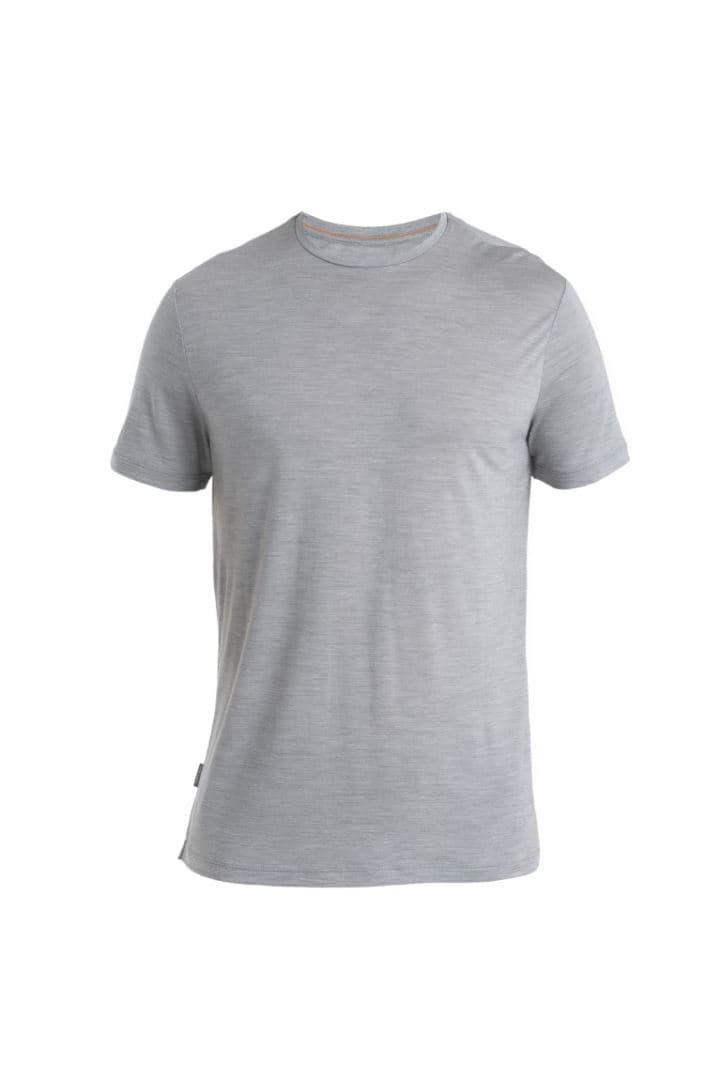 Merino 125 Cool-Lite Sphere III SS Tee T-shirt Heren Metro Heather L