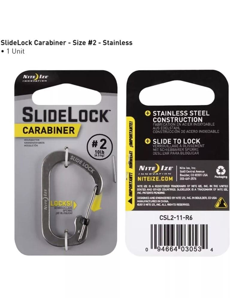 R #2 Slidelock Carabine Stainless Steel