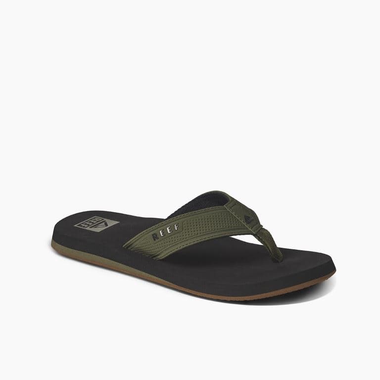 The Layback Slipper Heren Black/Olive 10