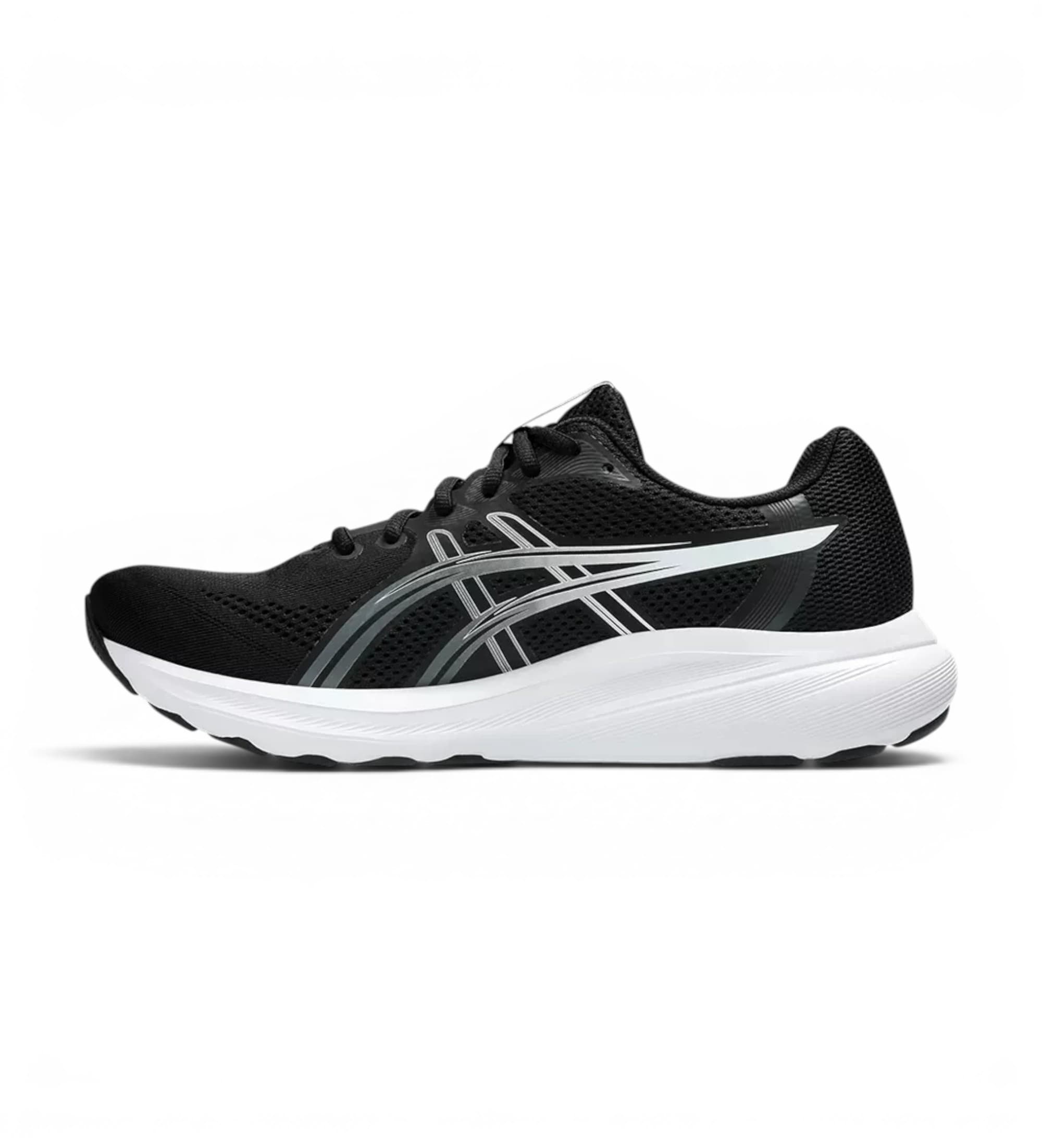 Asics pour homme. 1011C249 Baskets Gel Contend 10 noir (40), Plat, Lacets, Casuel, Sport, Running, Multisport