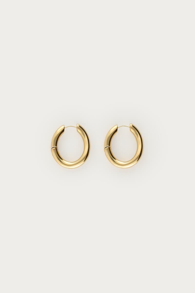 Oorringen met twist